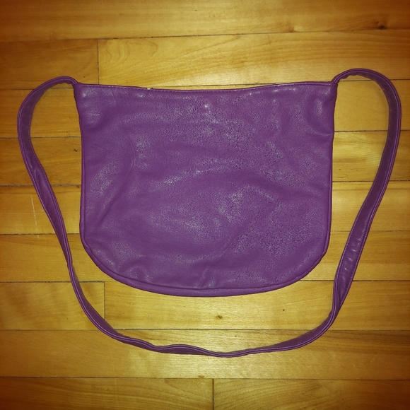 Kenzo Soft Leather Shoulder Bag Crossbody bag Purse - Picture 5 of 7